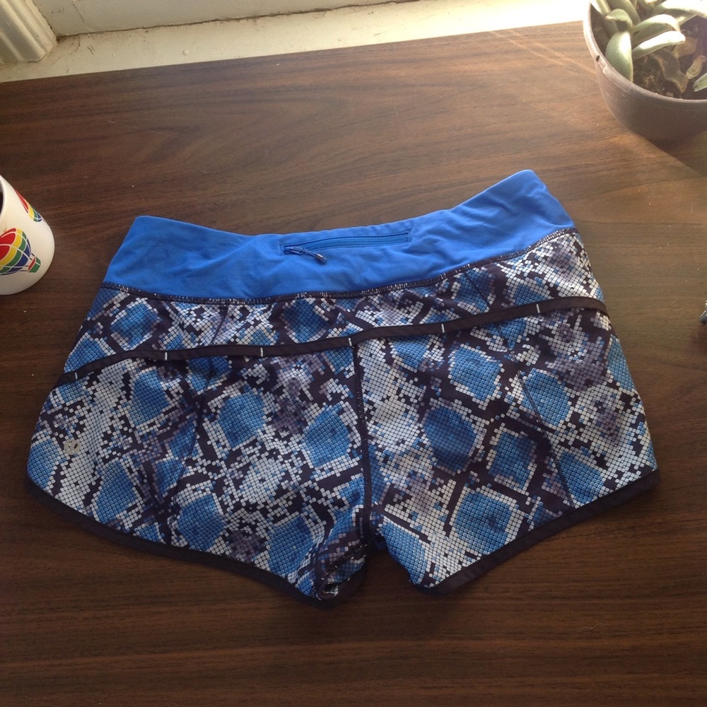 Lululemon speed shorts